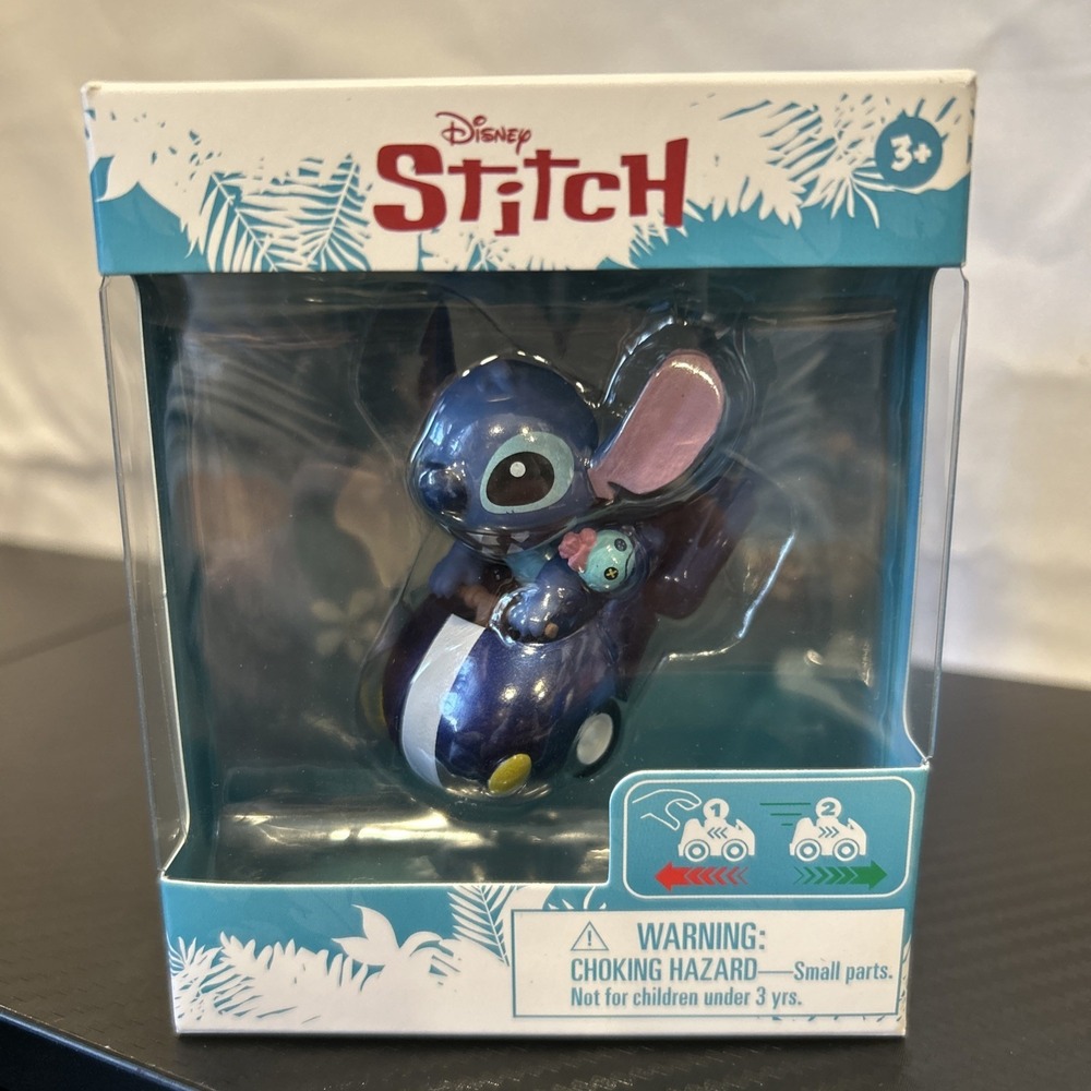 Disney Stitch Pull Back Car (#5‎ Navy Blue)